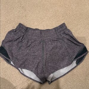 Lululemon Athletica Charcoal Athletic Shorts